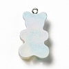 Translucent Resin Pendants CRES-K010-01C-2