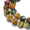 Natural Tiger Eye Beads Strand G-I376-A48-01-3