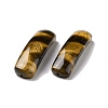 Natural Tiger Eye Connector Charms G-D460-02E-3