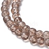 1 Strand Transparent Crackle Glass Round Beads Strands X-CCG-Q001-4mm-07-3