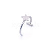 Anti-Tarnish 304 Stainless Steel 20 Gauge Fake Lip Rings Piercing Jewelry WGC994D-12-1