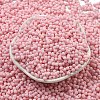 Macaron Color Opaque Frosted Glass Seed Beads SEED-K009-12B-08-2