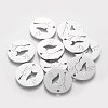 Non-Tarnish 201 Stainless Steel Pendants STAS-Q201-T400-1