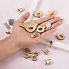 Zinc Alloy Bag Twist Lock Accessories AJEW-TA0017-12-8