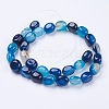 Natural Agate Beads Strands G-I198B-A-01-2