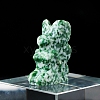 Natural Qinghai Jade Sculpture Display Decorations G-PW0004-64H-1