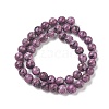 Natural Larvikite Beads Strands G-E443-A16-3