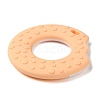 Donut Food Grade Eco-Friendly Silicone Focal Beads LS-SIL-Q023-01D-2