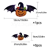 Halloween PVC Adhesive Waterproof Stickers Self-Adhesive Stickers PW-WGDED90-01-1