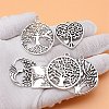 6Pcs Tibetan Style Alloy Pendants PW-WG3E7ED-01-4