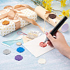 20Pcs 10 Colors Adhesive Wax Seal Stickers DIY-TA0003-46-13