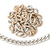 100Pcs Acrylic Linking Rings SACR-CJ0001-35S-1