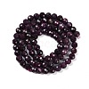 Natural Ruby Beads Strands G-P553-G01-04-3