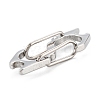 304 Stainless Steel S-Hook Clasps STAS-C024-07P-3