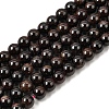 Natural Garnet Gemstone Bead Strands X-G-R263-6mm-1
