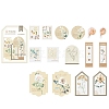 45Pcs 15 Styles Flower Theme PET Sticker PW-WG710D4-07-1