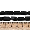Natural Black Tourmaline Beads Strands G-F715-111-3