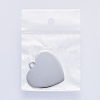 Tarnish Resistant 304 Stainless Steel Pendants LS-STAS-I140-10B-S-8