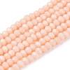 Opaque Solid Color Imitation Jade Glass Beads Strands LS-EGLA-A044-P1mm-D05-1