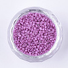 Baking Paint Cylinder Seed Beads SEED-Q036-02A-D11-2