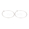 316L Surgical Stainless Steel Hoop Earring Findings STAS-G229-07P-06-1