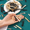 120Pcs 12 Style Iron Alligator Hair Clips Findings PHAR-TA0001-08-6