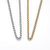 304 Stainless Steel Wheat Chain Necklaces NJEW-D285-13-1