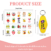 DIY Keychain Making Kits DIY-GO0002-54C-3