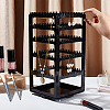 360 Degree Plastic Rotating Jewelry Organizer Display Stands EDIS-WH0022-11B-3