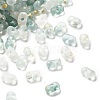 Gradient Color Transparent Frosted Acrylic Beads X1-OACR-M023-06H-1