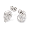 Non-Tarnish 304 Stainless Steel Stud Earrings EJEW-H013-21P-2