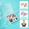  26Pcs 13 Styles Alloy Enamel with Crystal Rhinestone Pendants ENAM-TA0001-68-12