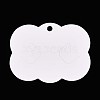 Cloud Shaped Paper Hair Clip Display Cards CDIS-C005-11-3