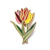 Tulip Enamel Pins JEWB-P045-02A-G-4