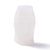 3D Lady Face Candle Food Grade Half-body Sculpture Silicone Molds DIY-C027-01-2