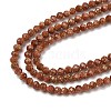 Synthetic Goldstone Beads Strands G-G189-D17-01-4