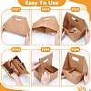 40Pcs Coffee Cup Paper Bags with Hole Handles ABAG-WA0001-02-3