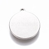 304 Stainless Steel Pendants STAS-F222-001AS-2