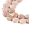 Natural Cherry Blossom Agate Beads Strands G-L246-24-4