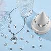 20Pcs 304 Stainless Steel Crystal Rhinestone Links Connectors STAS-BBC0009-19P-4