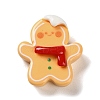 Christmas Theme Opaque Resin Decoden Cabochons LS-RESI-F053-D02-1