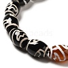 Tibetan Style dZi Beads Strands G-F726-A07-4