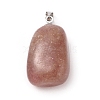 Natural Strawberry Quartz Pendants G-k302-B17-2