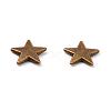 Zinc Alloy Cabochons PALLOY-WH0036-24AB-2