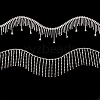 2 Yrads 2 Style Iron with Glass Cup Chain CH-TA0001-03-3