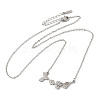 Non-Tarnish 304 Stainless Steel Pendant Necklaces NJEW-H010-01P-1