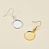 Brass Earring Hooks KK-PH0034-06-3