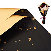 20 Sheets Plastic Gold Foil Flower Bouquets Wrapping Packaging DIY-TAC0025-13B-11