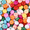 Opaque Baking Paint Glass Seed Beads SEED-N008-03A-M-3