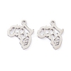 Non-Tarnish 304 Stainless Steel Pendants STAS-D007-03S-1